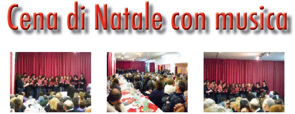 Cena di Natale con musica