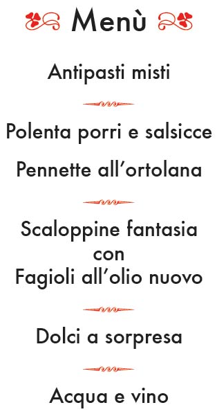 Menù