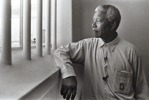 Mandela in carcere