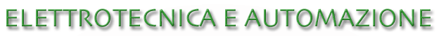 ELETTROTECNICA E AUTOMAZIONE